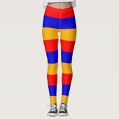 Leggings unter armenischer Flagge (Vorderseite)