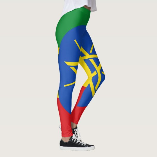 Leggings unter äthiopischer Flagge (Rechts)
