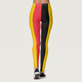 Leggings unter belgischer Flagge (Rückseite)