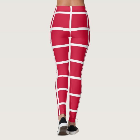 Leggings unter dänischer Flagge (Rückseite)