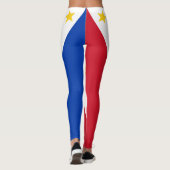 Leggings unter der Flagge der Philippinen (Rückseite)