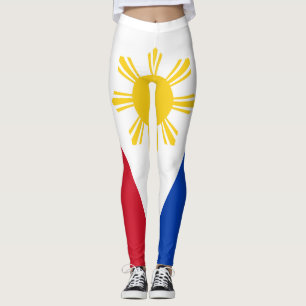 Leggings unter der Flagge der Philippinen