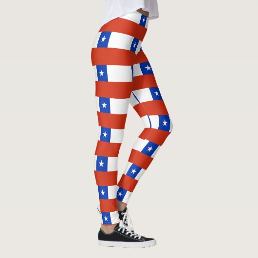Leggings unter der Flagge des Chilen (Rechts)