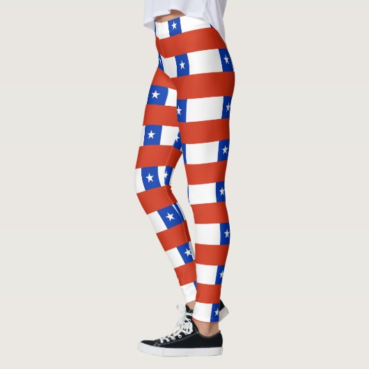 Leggings unter der Flagge des Chilen (Links)