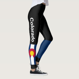 Leggings unter der Flagge des Colorado-Staates mit