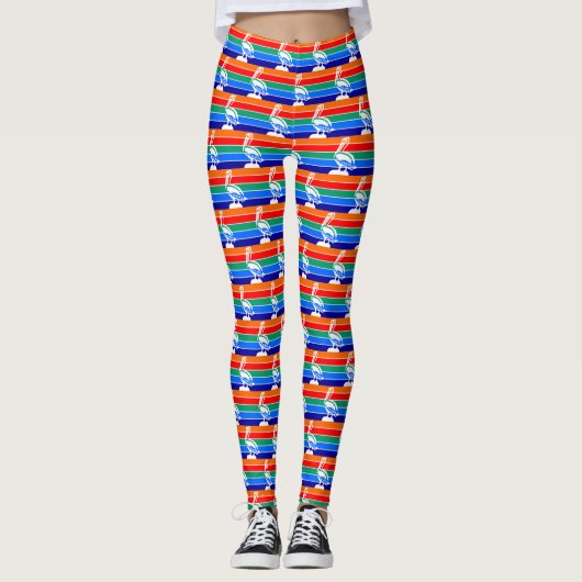 Leggings unter der Flagge Floridas (Vorderseite)