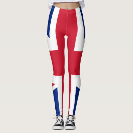 Leggings unter der Flagge Großbritanniens