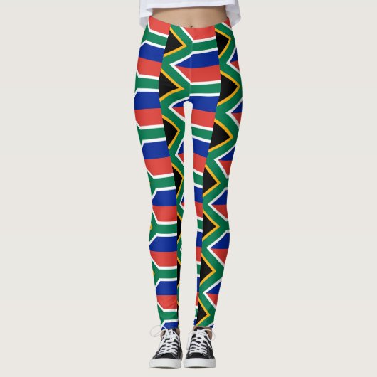 Leggings unter der Flagge Südafrikas (Vorderseite)