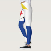Leggings unter der Flagge von Bonaire (Links)