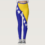 Leggings unter der Flagge von Bosnien und Herzegow<br><div class="desc">Leggings unter der Flagge von Bosnien und Herzegowina</div>