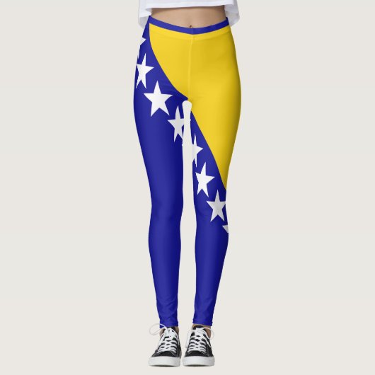 Leggings unter der Flagge von Bosnien und Herzegow (Vorderseite)