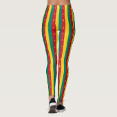 Leggings unter kamerunischer Flagge (Rückseite)