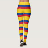 Leggings unter kolumbianischer Flagge (Rückseite)