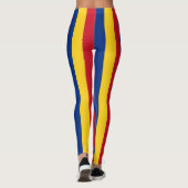 Leggings unter rumänischer Flagge (Rückseite)