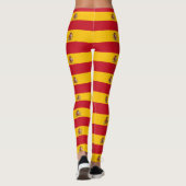 Leggings unter spanischer Flagge (Rückseite)
