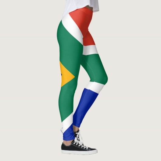 Leggings unter südafrikanischer Flagge (Rechts)