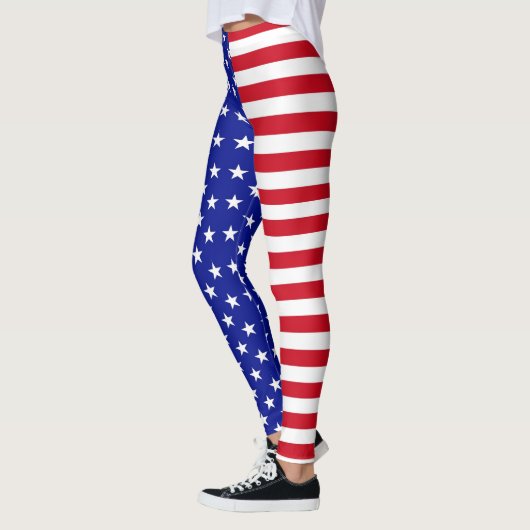 LEGGINGS - US FLAGGE (Links)