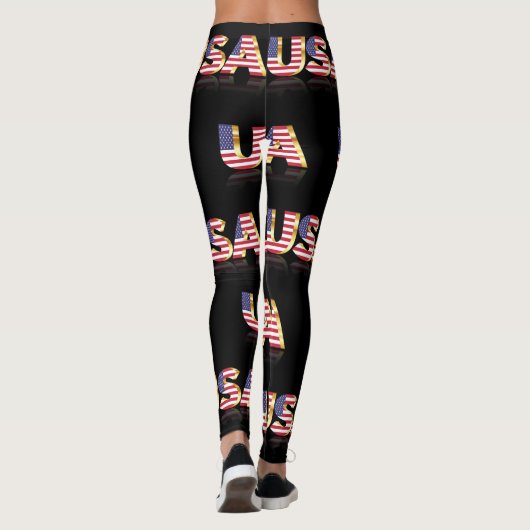 Leggings - USA - Patriotic (Rückseite)