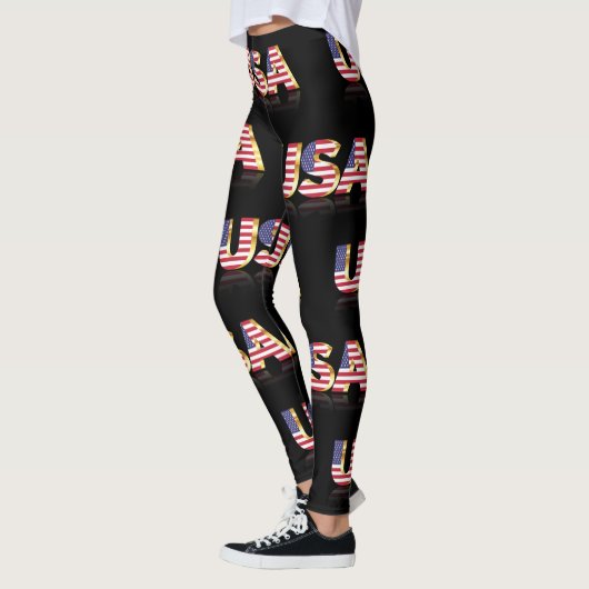 Leggings - USA - Patriotic (Links)