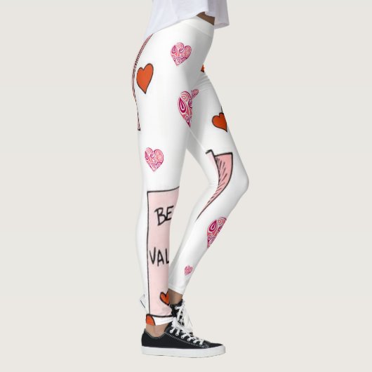 Leggings Valentinherzen (Rechts)
