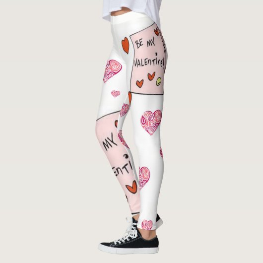 Leggings Valentinherzen (Links)