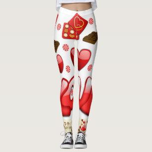 Leggings Valentinherzen