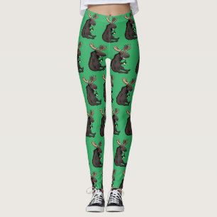 Leggings vom betrunkenen Elch