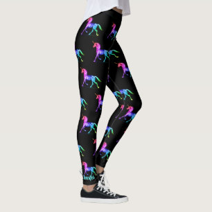 Leggings von Black Unicorn Individuelle Name Yoga 