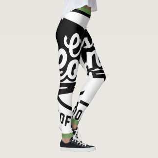 Leggings von der Querland-Kaffeewanderausstellung