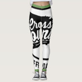 Leggings von der Querland-Kaffeewanderausstellung (Vorderseite)