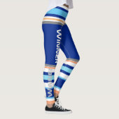 Leggings von Funky Stripes Lines Power (Rechts)
