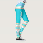 Leggings von Funky Stripes Lines Power (Rechts)