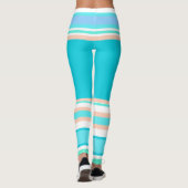 Leggings von Funky Stripes Lines Power (Rückseite)