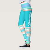 Leggings von Funky Stripes Lines Power (Links)