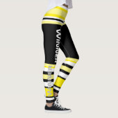 Leggings von Funky Stripes Lines Power (Rechts)
