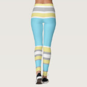 Leggings von Funky Stripes Lines Power (Rückseite)