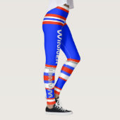 Leggings von Funky Stripes Lines Power (Rechts)