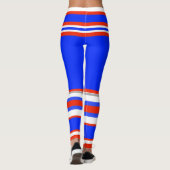 Leggings von Funky Stripes Lines Power (Rückseite)