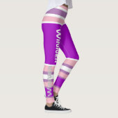 Leggings von Funky Stripes Lines Power (Rechts)