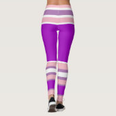 Leggings von Funky Stripes Lines Power (Rückseite)