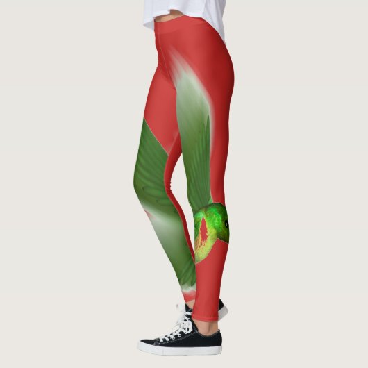 Leggings von Grünem Vogel (Links)