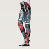 Leggings von Hummingvogel und Papagei (Links)