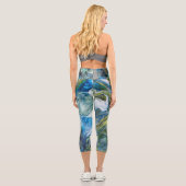 Leggings von Laurie mit blauem Swirn (Rückseite)