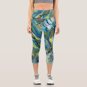 Leggings von Laurie mit blauem Swirn (Vorderseite)