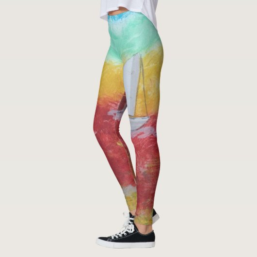 Leggings von Segelbooten (Links)