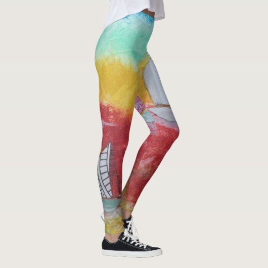 Leggings von Segelbooten (Rechts)