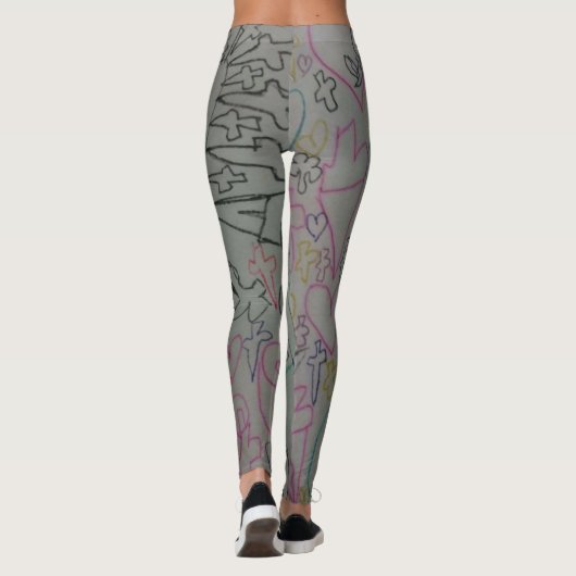 Leggings von Snowie Schrode (Rückseite)