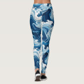 Leggings von Wasserelementen (Rückseite)