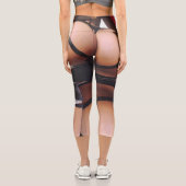 Leggings von Woman High Waisted Capris Gym (Rückseite)