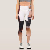 Leggings von Woman High Waisted Capris Gym (Vorderseite)